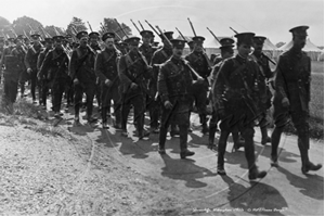 Picture of Kent - Shorncliffe, Royal Berkshire Regiment c1914 - N3509