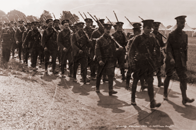 Picture of Kent - Shorncliffe, Royal Berkshire Regiment c1914 - N3509