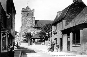 Picture of Sussex - Seaford, Church Street c1900s - N2569