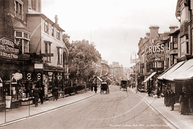 Picture of Kent - Tunbridge Wells, High Street c1900s - N3581