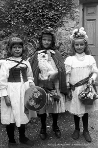 Picture of Devon - Chudleigh, Dressing up time c1900s - N3614