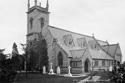 Picture of Berks - Earley, Church Road, St Peters Church c1900s - N3724