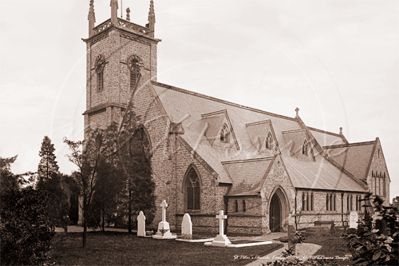 Picture of Berks - Earley, Church Road, St Peters Church c1900s - N3724