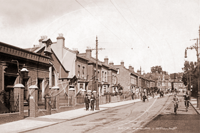 Picture of London, NW - Harlesden, Station Road c1900s - N3749