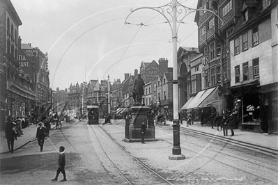 Broad Street, Reading in Berkshire c1900s