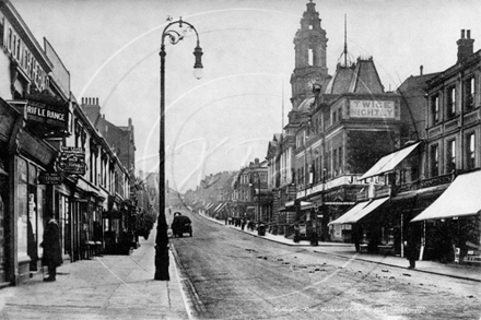 Wellington Street, Woolwich in London c1900s