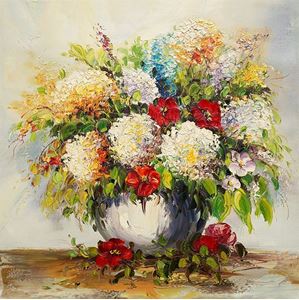 Picture of Flowers - Bunches - Multi-Flowers Bunch - O017