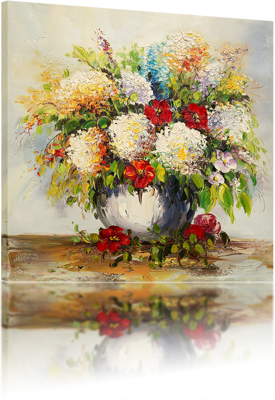 Picture of Flowers - Bunches - Multi-Flowers Bunch - O017