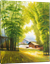 Picture of Landscapes - Houses Through Clearing - O054