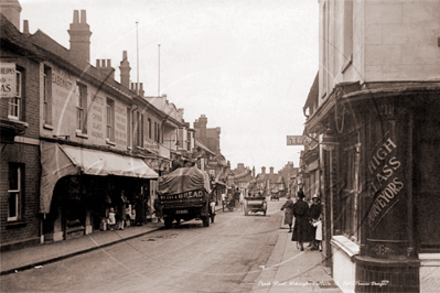 Peach Street, Wokingham in Berkshire c1920s
