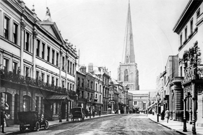 Broad Street in Hereford in Herefordshire c1910s