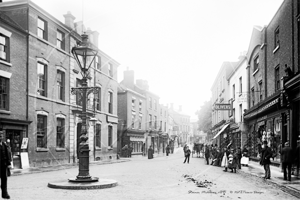 High Street, Staines in Middlesex c1895