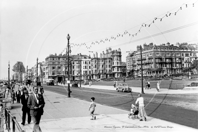 Warrior Square, St Leonards on Sea in Sussex c1950s