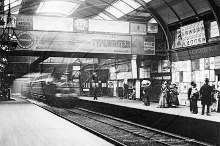 Charing Cross Station, Charing Cross in London c1896