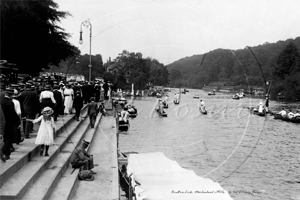 Boulters Lock, Maidenhead in Berkshire c1900s