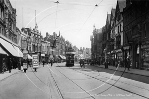 Broad Street, Reading in Berkshire c1930s