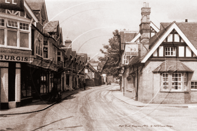 Picture of Berks - Wargrave, High Street c1930s - N4053