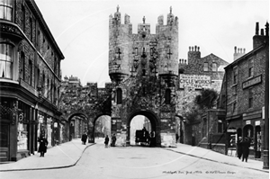 Picture of Yorks - Yorkshire, Micklegate Bar c1900s - N4086