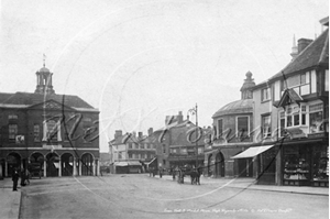 Picture of Bucks - High Wycombe, Town Hall and Market House c1900s - N4085