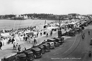 The Esplanade & Sands, Weymouth in Dorset c1920s