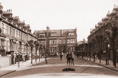 Linden Gardens, Chiswick in West London c1923