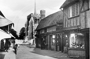 Picture of Herts - Hitchin, Church Gate c1920s - N4115