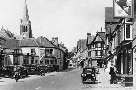 Picture of Hants - Lyndhurst, High Street c1920s - N4120
