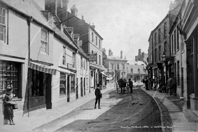 Picture of Northants - Thrapston, High Street c1890s - N4169