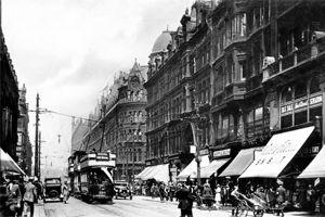 Deansgate, Manchester in Lancashire c1930s