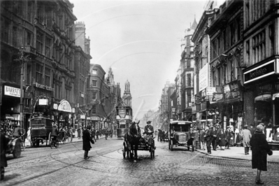 Picture of Lancs - Manchester, Market Street c1930s - N4252