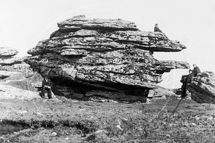 Picture of Devon - Dartmoor, North Hessary Tor c1902 - N4245