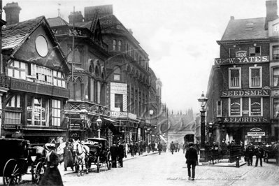 Picture of Lancs - Manchester, Market Place c1900s - N4238