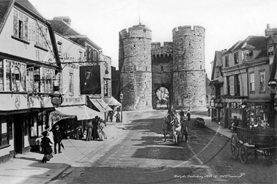 Picture of Kent - Westgate, Canterbury c1884 - N4236