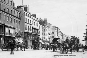 Piccadilly in Central London c1890s