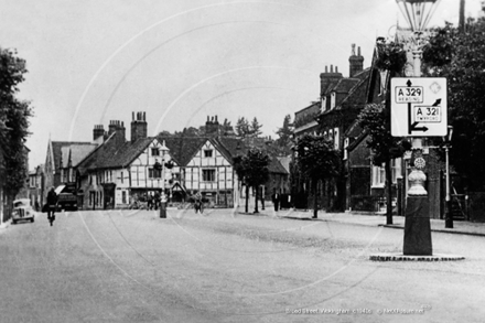 Tudor House, Broad Street, Wokingham in Berkshire c1940s