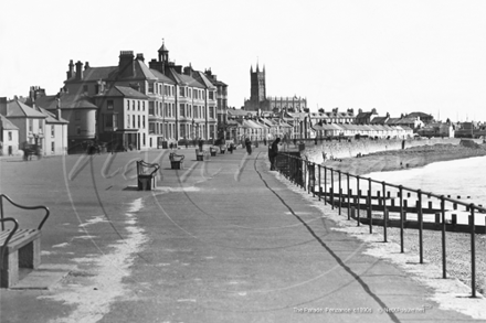 The Parade,  Penzance in Cornwall c1890s