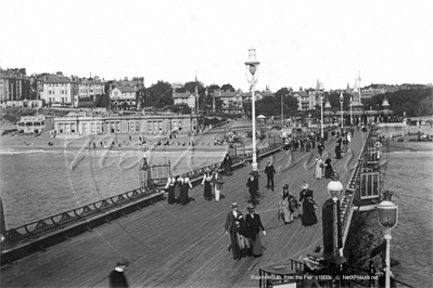 The Pier, Bournemouth in Dorset c1900s