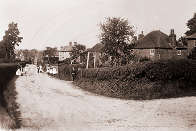 Gold Hill, Child Okeford in Dorset c1900s