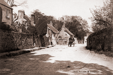 Picture of Devon - Brixton, Brixton Village c1902 - N4244