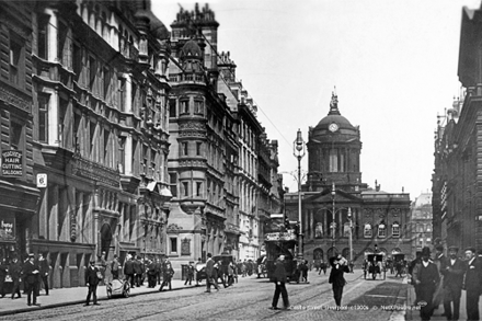 Picture of Mersey - Liverpool, Castle Street c1900s - N4444