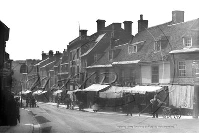 Salisbury Street, Blandford in Dorset c1900s