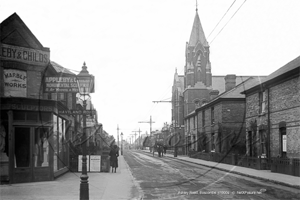 Weslyan Church, Ashley Road, Boscombe in Dorset c1900s