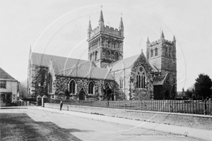 Wimbourne Minster, Wimborne in Dorset c1900s