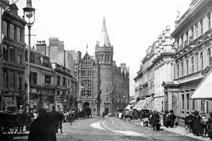 Bedford Street, Plymouth in Devon c1900s