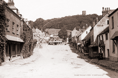 Picture of Somerset - Dunster, Main Street Looking North c1900s - N4539