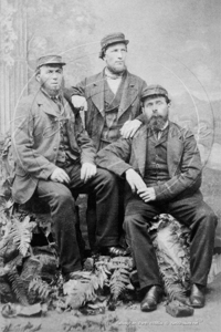 Picture of Scotland - Perth, Railway Men c1880s - N4538