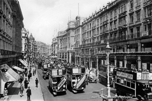 Regent Street in London c1920s