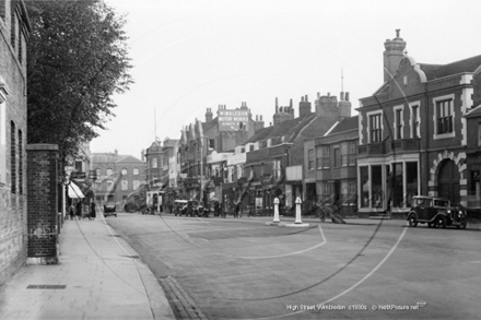 Picture of London, SW - Wimbledon, High Street c1930s - N4624