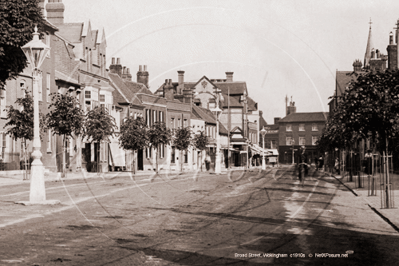 Broad Street, Wokingham in Berkshire c1910s