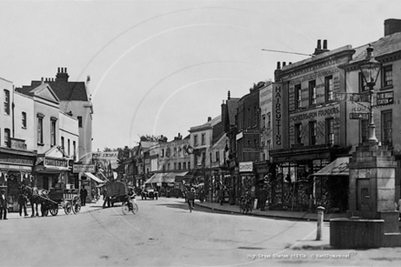 High Street, Staines in Middlesex c1910s